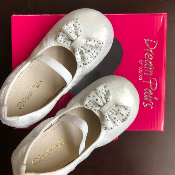 🎉HP🎉DreamPairs Pearl White Mary Jane Ballet Flat - Picture 8 of 10